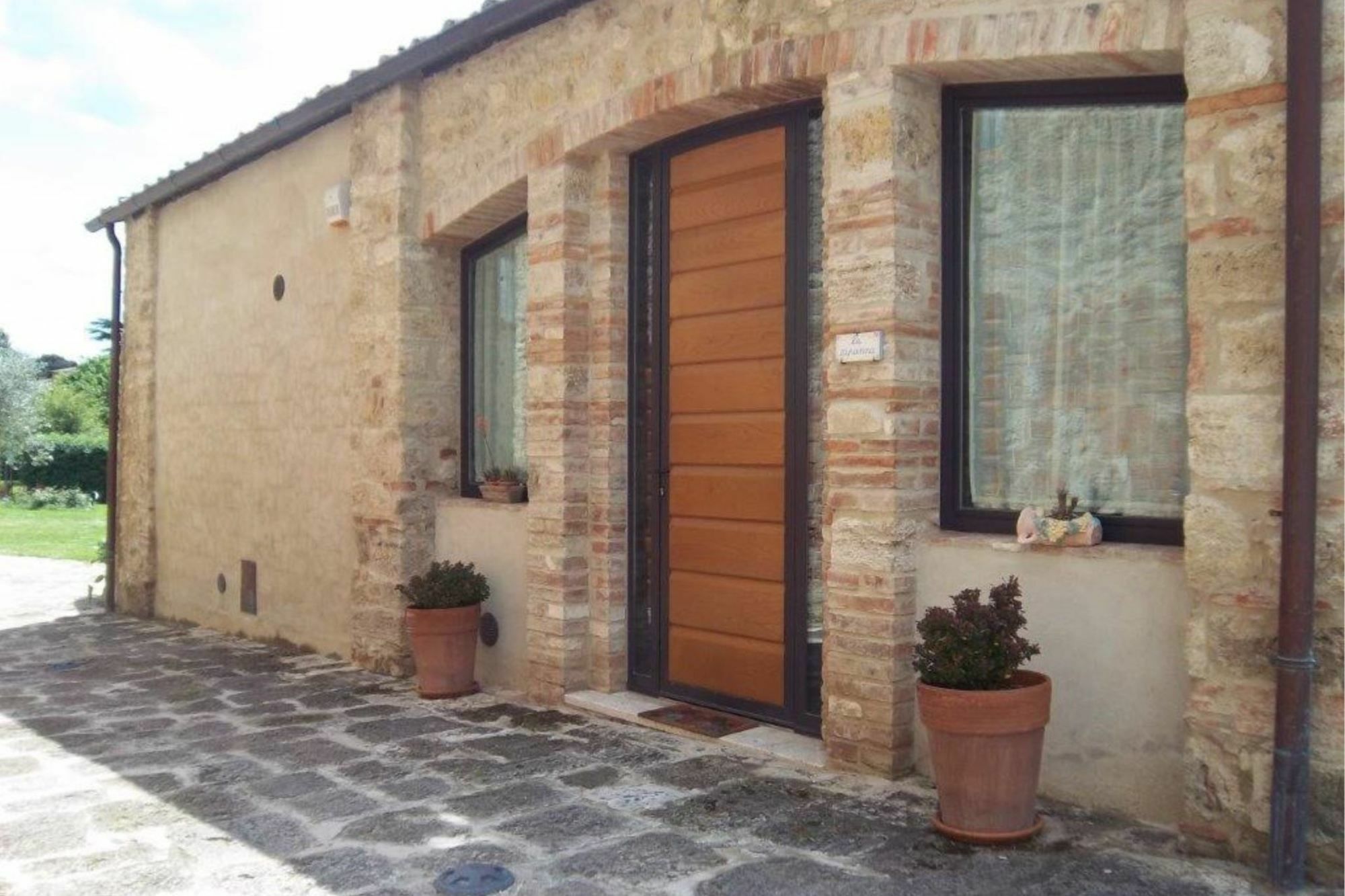 Vila Sant'Ippolito Asciano Exteriér fotografie