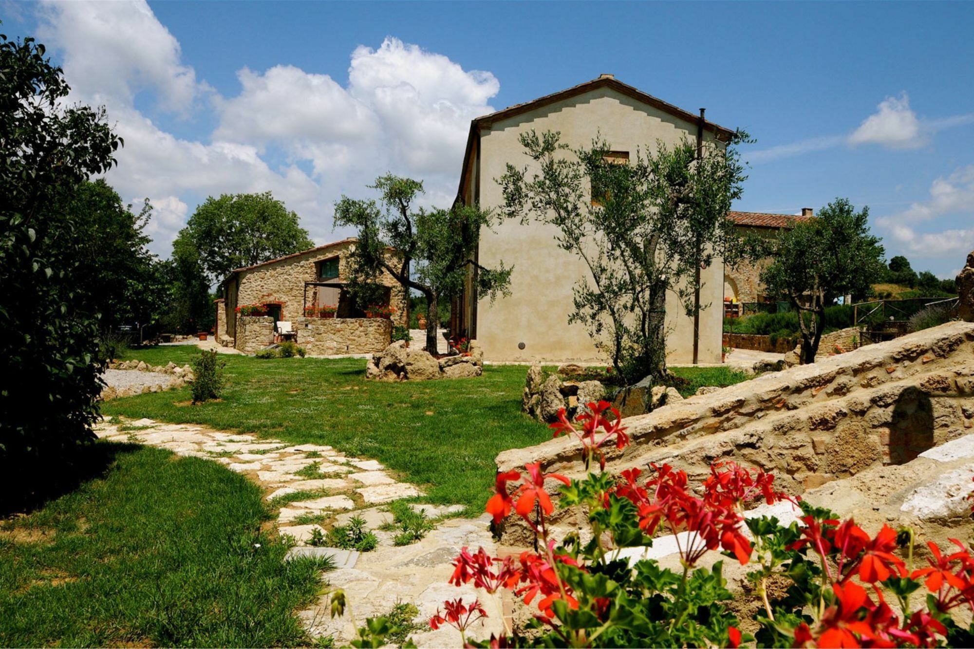 Vila Sant'Ippolito Asciano Exteriér fotografie