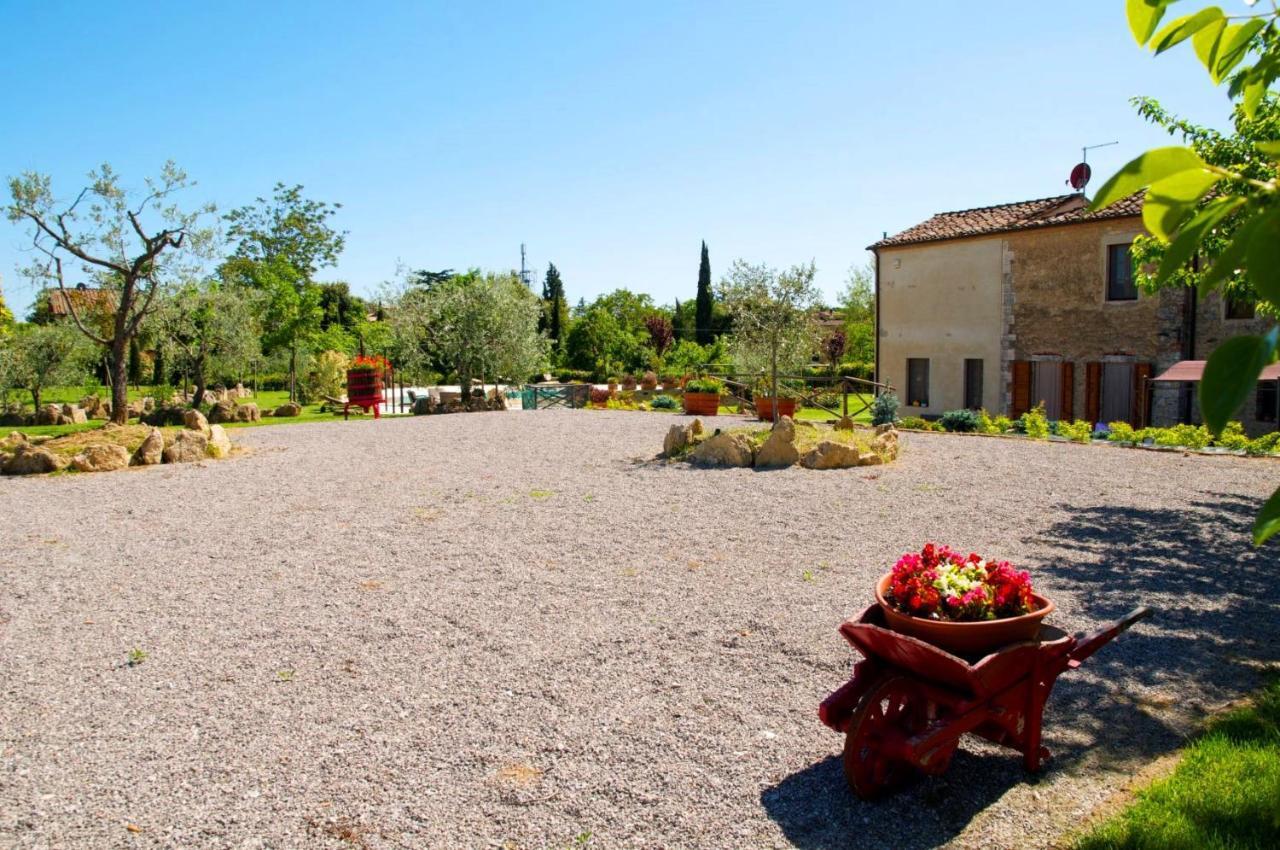 Vila Sant'Ippolito Asciano Exteriér fotografie